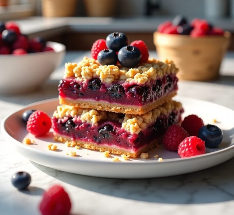 Berry Crumble Bars: Simple, Delicious Snack Idea