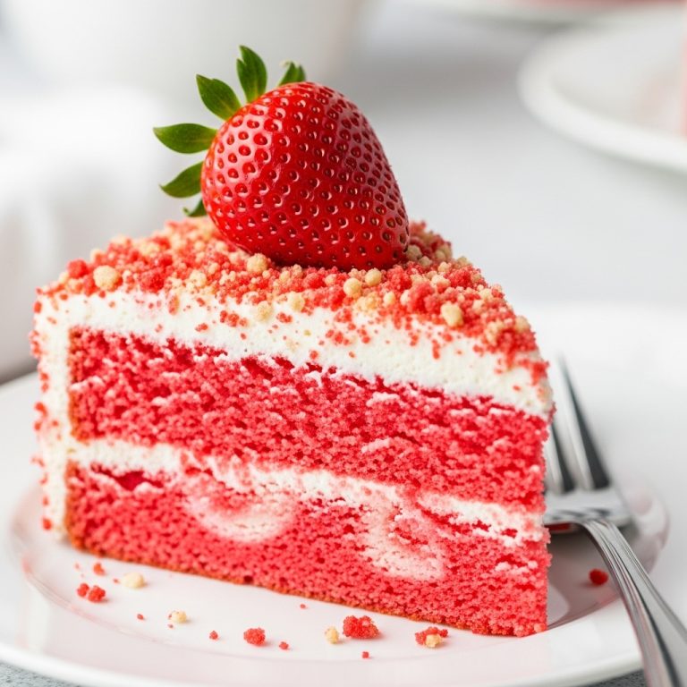 Strawberry Crunch Cake: Easy, Stunning Dessert Recipe