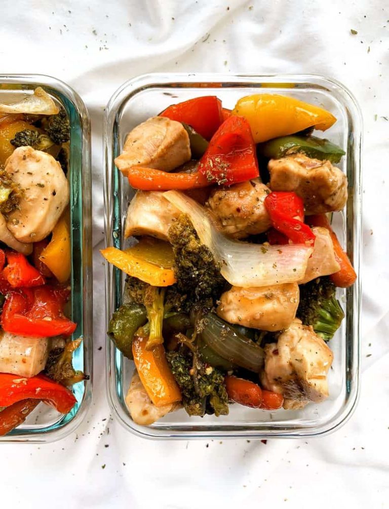 Sheet Pan Honey Garlic Chicken and Veggies