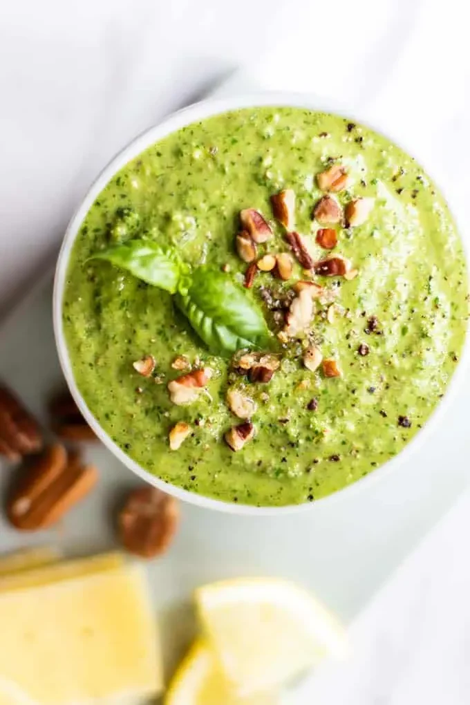 Arugula Basil Pesto with Pecans