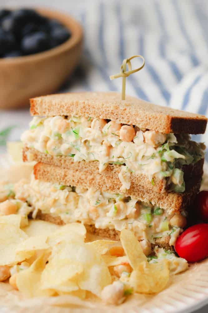 Chickpea Salad Sandwiches