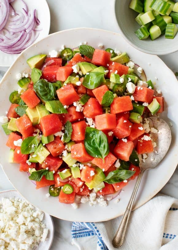 Watermelon Salad 