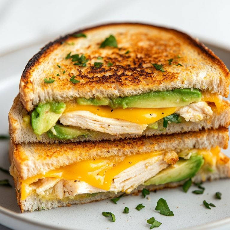 Chicken Avocado Melt Sandwich Recipe