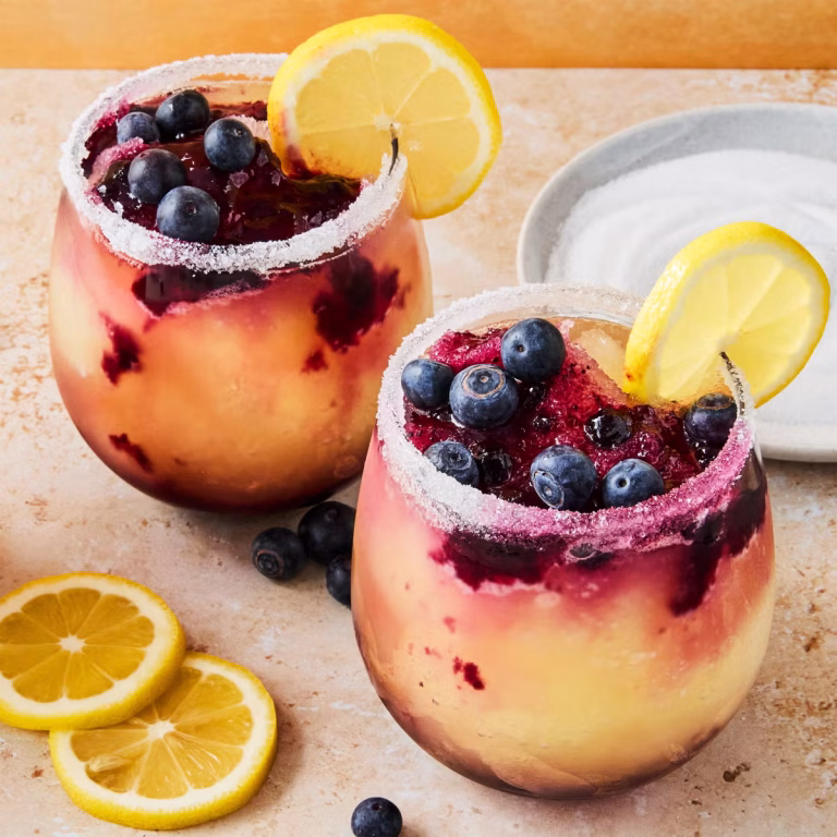 Blueberry Lemon Drop Slushies Recipe
