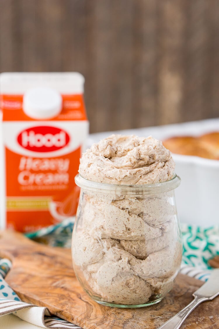 Easy Whipped Cinnamon Butter Spread
