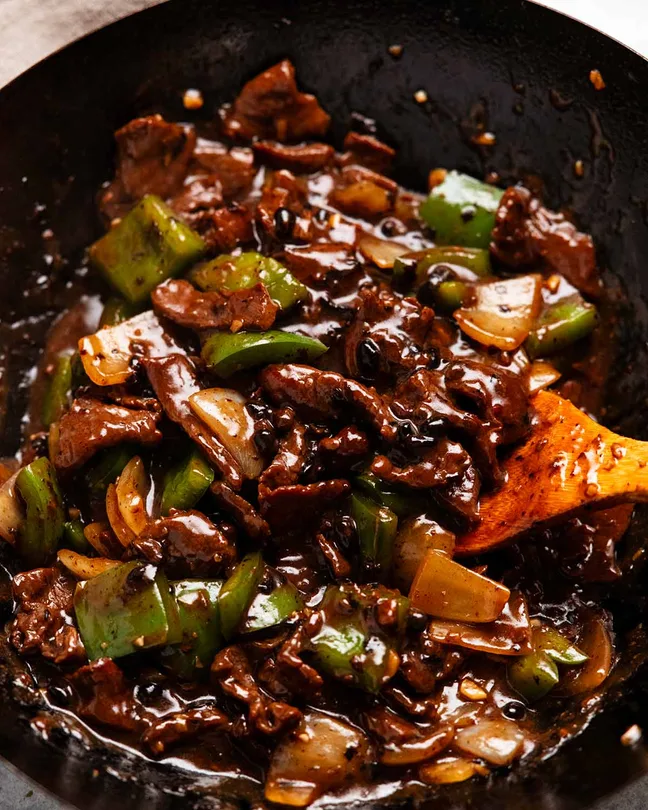 Beef in Black Bean Sauce Recipe