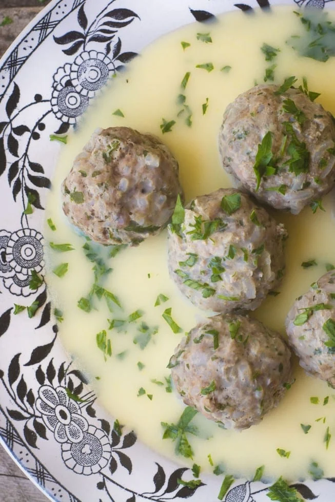 Meatballs in Lemon Sauce Recipe