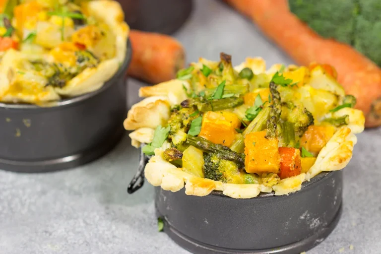 Roasted Autumn Vegetable Pot Pies Recipe