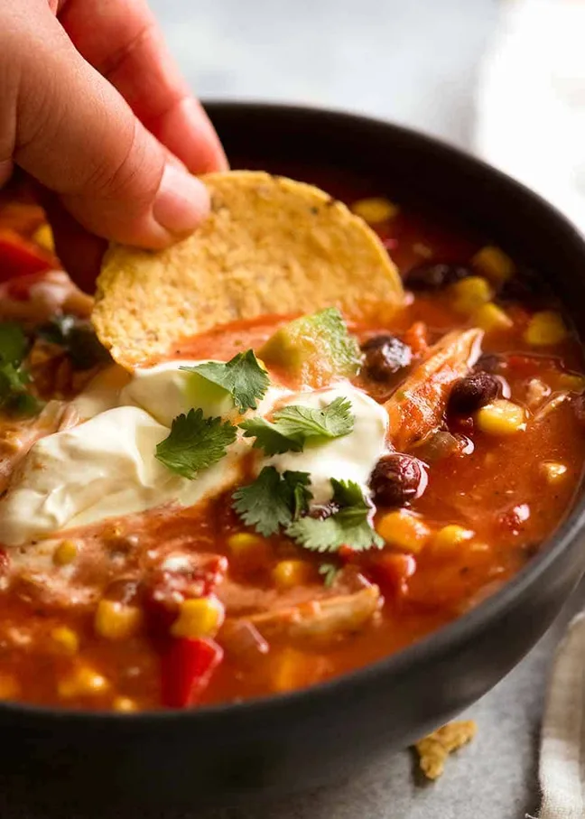 Slow Cooker Mexican Chicken Soup Recipe