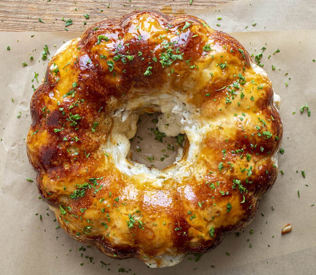 Chicken Alfredo Monkey Bread Recipe