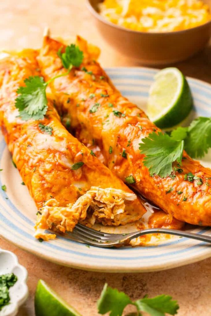  Low-Calorie High-Protein Enchiladas